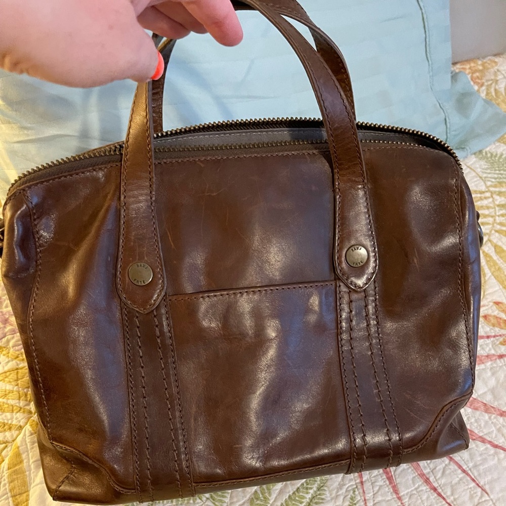 Frye Top Handle Satchel - image 1